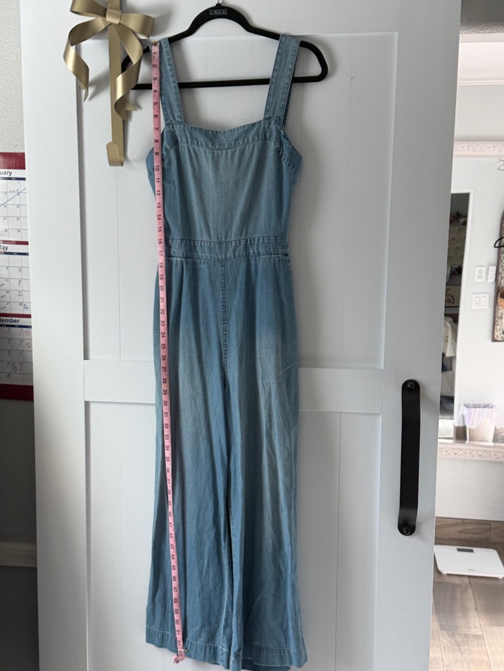 Madewell Light Blue Denim Jumpsuit Romper